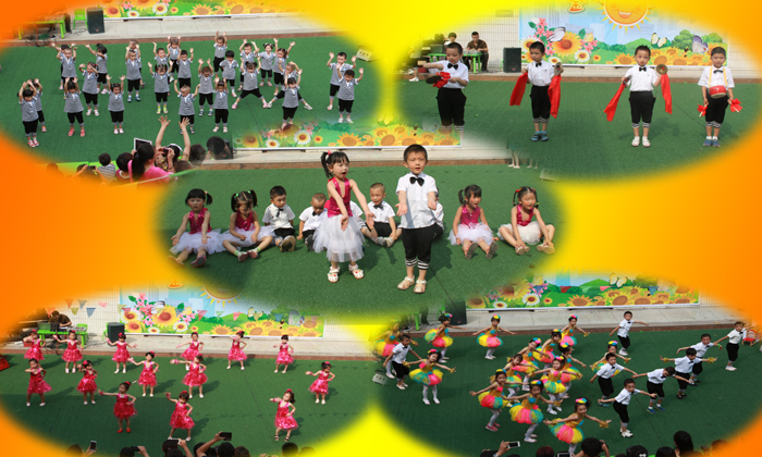 大大班、大班、中班、小班节目展示